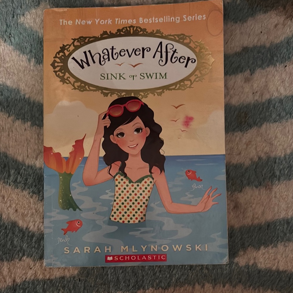 Scholastic Whatever After: Sink or Swim - Vibrant Cover